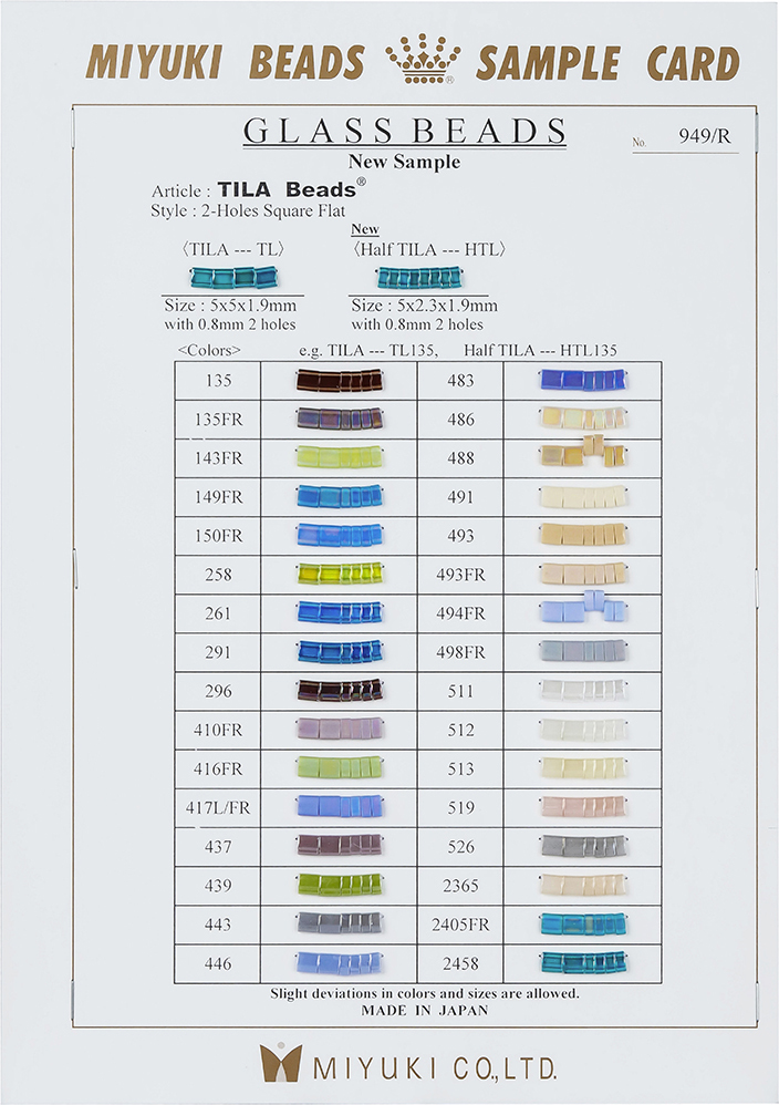 Tila Beads